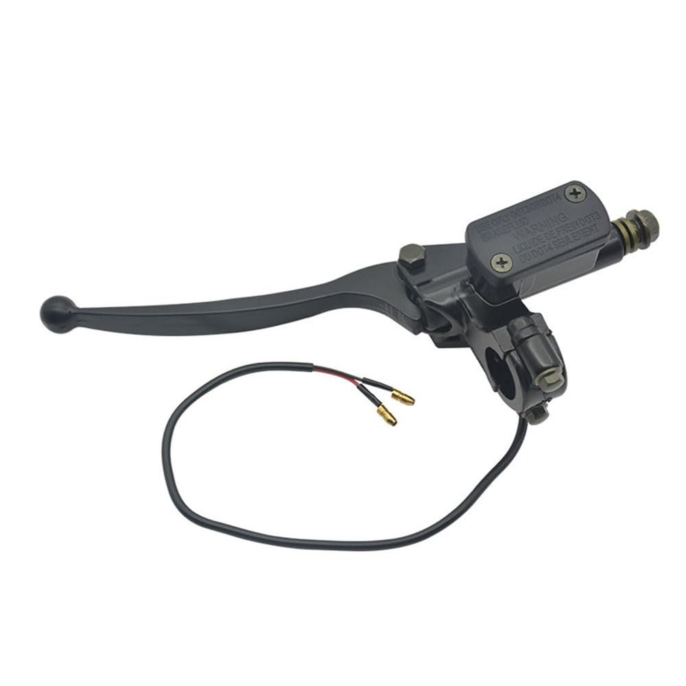 XIBANY Motorized Scooter E-Bike Bremshebel 16CM Lever Length 7/8" (22mm) 8MM/10MM Aluminum Alloy Black M8 / M10 for Scooters Motorized Scooter (Color : 8MM Left)