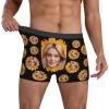 XIAYUEHUA Custom Boxers with Face Personalized Boxers for Men Boyfriend Father Husband (US, Alpha, Small, Regular, Regular, Style 12) view 2