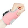 Wrist Weights for Women Men 2LBS Pair (1 LB Each Weight) Arm Weights with Thumb Loops Lock Weights Weighted Gloves for Running Walking Cardio Exercises, Light Pink view 4