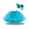 AIMAOMI Tutu for Girls Layer Dress Up Tutu Polka Dot Skirts Ballet Skirts for Dress Birthday Party Christmas (Blue, 5-8 Years) view 2