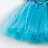 AIMAOMI Tutu for Girls Layer Dress Up Tutu Polka Dot Skirts Ballet Skirts for Dress Birthday Party Christmas (Blue, 5-8 Years) view 3