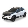 accessorypart Compatible with Opel/Vauxhall Mokka B 2021-2025 ACE-4 Car Roof Rack Cross Bar Grey Aluminium 2 Bars view 3