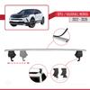 accessorypart Compatible with Opel/Vauxhall Mokka B 2021-2025 ACE-4 Car Roof Rack Cross Bar Grey Aluminium 2 Bars view 4