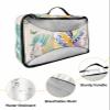 4 Set Packing Cubes for Travel Luggage Organizer Bags Happy Easter Cute Bunny and Easter Eggs Travel Cubes for Carry on Suitcases Travel Bags Space Saving Travel Accessories (XL, L, M, S) view 3