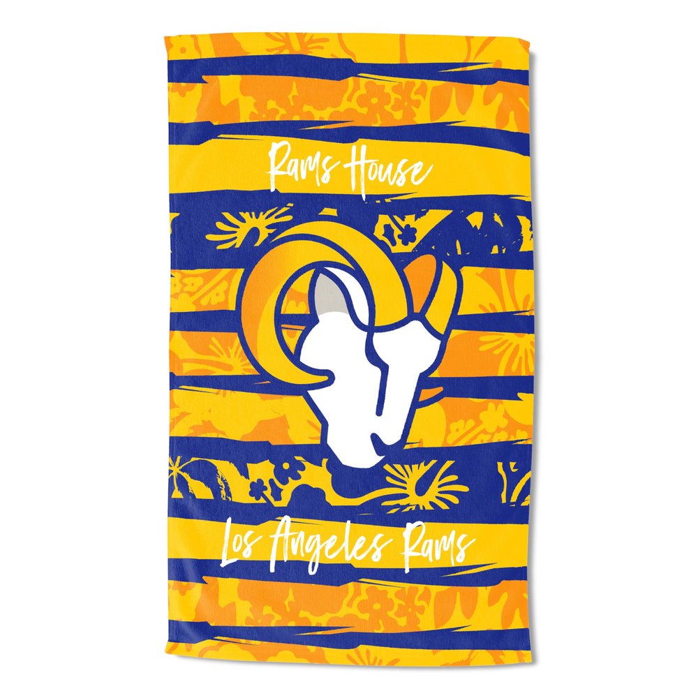 NORTHWEST NFL Los Angeles Rams Beach Towel, 35 x 60, Pocket