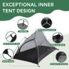 2-Person Lightweight Backpacking Tent - Waterproof Tent for Two Person, Ultralight Camping Tent for Outdoor, Easy Setup for Sports, Hiking, Travel by Croosseoutdoors view 3