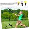 SUPVOX Portable Baseball Hitting Trainer Baseball Practicing Rack Stand USA Bat Holder view 2