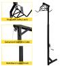 Yellulu Hitch Mounted Deer Hoist, 500lbs Capacity Truck Hitch Game Hoist, Truck Hitch Deer Hoist, with Winch Lift and Gambrel Set, 74-102 inches Adjustable Height, 360 Degrees Swivel view 4