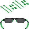 EZReplace Replacement Rubber Kits for Oakley Half Jacket/Half Jacket XLJ 2 Pairs (Dark Green) view 1