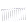 BESPORTBLE 12pcs Aluminum Alloy Question Shape Ground Pegs Hooks for Tent Camping and Garden Use Lightweight Stakes for Secure Anchoring view 1