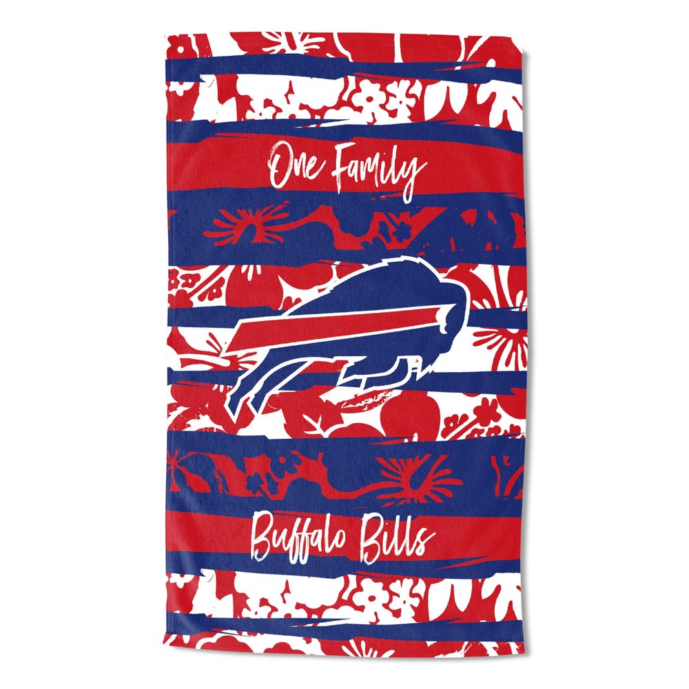 Northwest NFL Buffalo Bills Beach Towel, 35 x 60, Pocket