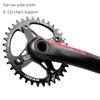 DJC Stone Chainring Round 104BCD for Shimano M780 M610 670 for Sram X0 X7 X5 X9 30 34 40 46 48T Bike Chainwheel 12s 12 Speed 104 bcd,46T view 4