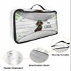 4 Set Packing Cubes for Travel Luggage Organizer Bags St. Patrick's Day Funny Dog with Leprechaun Hat Long on Luck Falling Clovers Travel Cubes for Carry on Suitcases Travel Accessories(XL,L,M,S) view 3