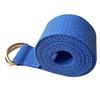 Yardwe Yoga Exercise Strap with D-ring Stretching Strap for Flexibility and Physical Therapy Durable Blue view 1