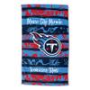 NORTHWEST NFL Tennessee Titans Beach Towel, 35 x 60, Pocket view 1