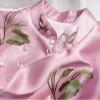 LIXINGHEITANG Suit Shirt National Style Traditional Elegant Women Chinese Blouse Plus Size Loose Female Hanfu Tops s4 Red L view 3