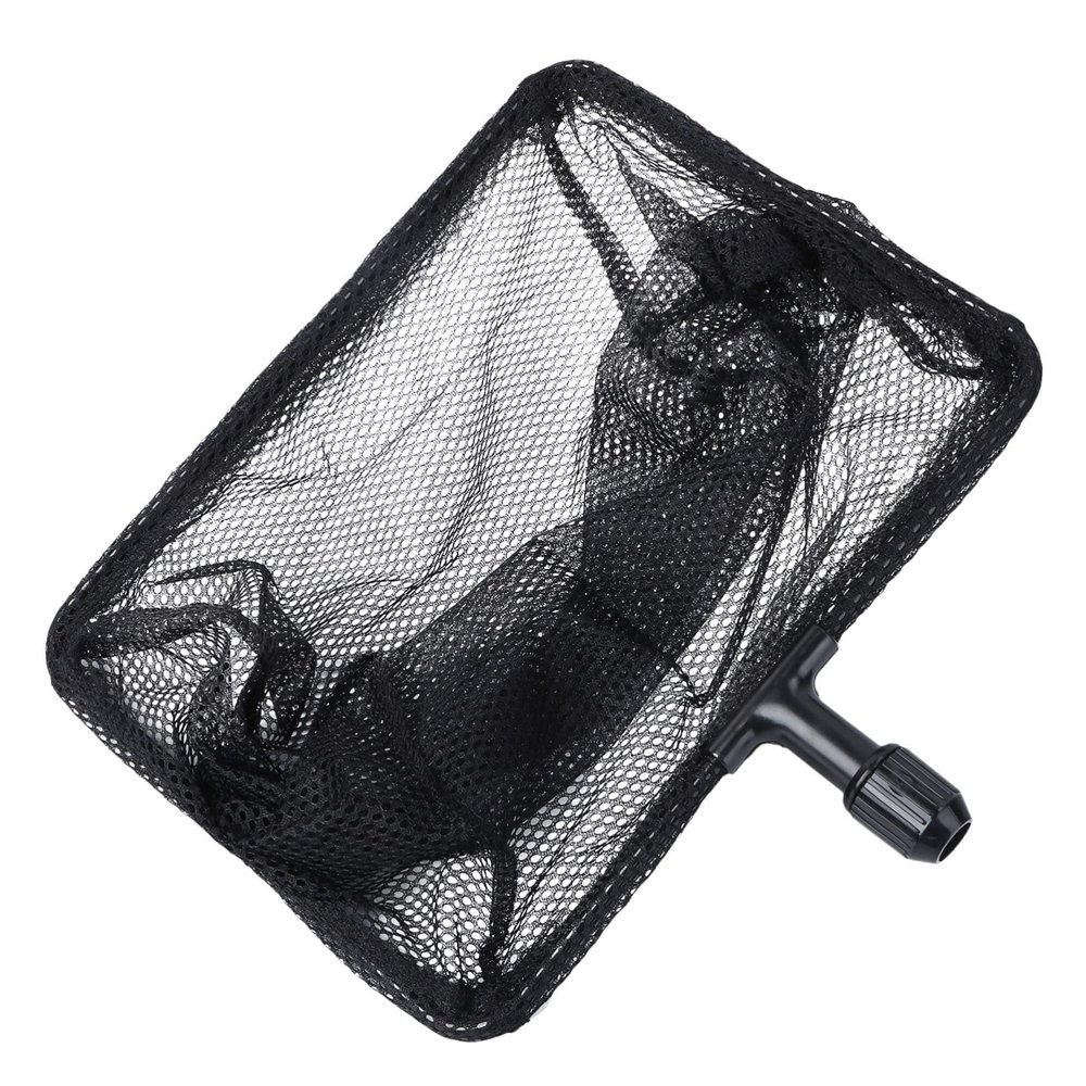 Yardwe Extendable Fishing Net Telescopic Pole Handle Coated Fine Mesh for Fish Tank Lakes Ponds Design for Freshwater Use