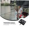 Yardwe Extendable Fishing Net Telescopic Pole Handle Coated Fine Mesh for Fish Tank Lakes Ponds Design for Freshwater Use view 4