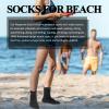 MOVOYEE Neoprene Socks Kids Water Socks for Swimming Men Women Kayaking Snorkeling Surfing Rafting Diving Boots, Anti slip Sand Soccer Socks Volleyball Beach Socks, Dive Socks Black Wetsuit Booties S view 2