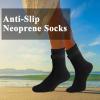 MOVOYEE Neoprene Socks Kids Water Socks for Swimming Men Women Kayaking Snorkeling Surfing Rafting Diving Boots, Anti slip Sand Soccer Socks Volleyball Beach Socks, Dive Socks Black Wetsuit Booties S view 3