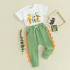 5th Birthday Boy Outfit Five Years Old Dinosaur Clothes Baby Boys Fifth Birthday Outfits view 2