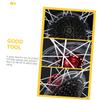 Yardwe 3sets Bike Chain Guard for Men Flywheel Protection Bike Wheel Protection 2pcs*3 view 3