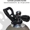 Acecare Scuba Tank Carry Handle Heavy Duty Scuba Diving Folding Tank Plastic Carry Handle Cylinder Bottle Dive Holder Grip view 2