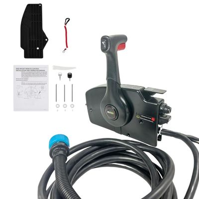 Boatcon Remote Control-4000 Side Mount(Power Trim) 881170a14 14pin For Mercury Outboard Engine 4-stroke Pull To Open,Right Hand