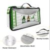 4 Set Packing Cubes for Travel Luggage Organizer Bags St. Patrick's Day Gnomes Greeting with Luck Clovers Green Buffalo Check Plaid Travel Cubes for Carry on Suitcases Travel Accessories(XL,L,M,S) view 2
