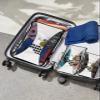 4 Set Packing Cubes for Travel Luggage Organizer Bags Hello Spring Happy Easter Rabbit Easter Eggs Radish with Plaid Leopard Prints Travel Cubes for Carry on Suitcases Travel Accessories(XL,L,M,S) view 3