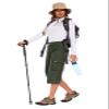 Moosehill Women's Cargo Capris Pants: Lightweight Hiking Travel Pants with 6 Pockets Water Resistant Summer Outdoor (Olive Green,6) view 3