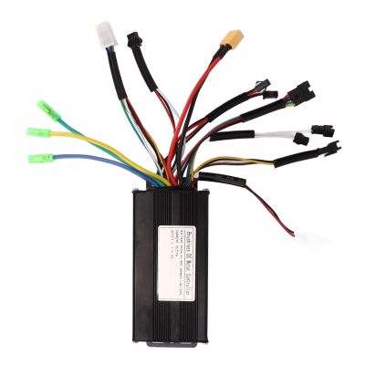 KELFEEAO 24V 36V 48V 500W 750W Electric Bike Controller Brushless Motor 24V 36V 48V 500W 750W 3 Mode Sine Waves 26a Modified Accessories