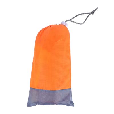 VANZACK Foldable Picnic Mat Portable Outdoor Blanket for Beach Camping and Festivals Bright Orange and Easy to Carry and Share