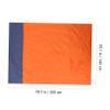 VANZACK Foldable Picnic Mat Portable Outdoor Blanket for Beach Camping and Festivals Bright Orange and Easy to Carry and Share view 3