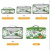 4 Set Packing Cubes for Travel Luggage Organizer Bags St. Patrick's Day Shamrock Gnome Green Travel Cubes for Carry on Suitcases Travel Bags Space Saving Travel Accessories (XL, L, M, S) view 2
