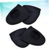 SUPVOX 6pairs Warm and Windproof Cycling Shoes Covers Half Overshoes Slip Essential Cycling Accessory Black view 3