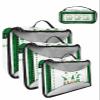 4 Set Packing Cubes for Travel Luggage Organizer Bags Happy St. Patrick's Day Cute Gnomes Green Clover Leaf Travel Cubes for Carry on Suitcases Travel Bags Travel Accessories (XL, L, M, S) view 1