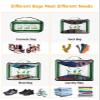 4 Set Packing Cubes for Travel Luggage Organizer Bags Happy St. Patrick's Day Cute Gnomes Green Clover Leaf Travel Cubes for Carry on Suitcases Travel Bags Travel Accessories (XL, L, M, S) view 4