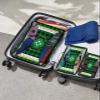 4 Set Packing Cubes for Travel Luggage Organizer Bags St. Patrick's Day Luck Day Irish Shamrock Green Clover and Plaid Travel Cubes for Carry on Suitcases Travel Bags Travel Accessories (XL, L, M, S) view 2