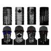 DHSOU Seamless Headwear Bandana Rave Head Wrap Face Cover Scarf Mask Neck Gaiters Warmer Balaclava Headband (4pcs Flag Blackout Series) view 1