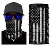 DHSOU Seamless Headwear Bandana Rave Head Wrap Face Cover Scarf Mask Neck Gaiters Warmer Balaclava Headband (4pcs Flag Blackout Series) view 3