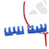 SUPVOX 2pcs Badminton Racket Stringing Reducer Tool High Protector Cable Machine Adapter for Load Spreading Blue Essential for Tension Over Extends Racket Life view 1