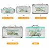 4 Set Packing Cubes for Travel Luggage Organizer Bags Easter Floral Eucalyptus Leaves Truck Wood Grain Travel Cubes for Carry on Suitcases Travel Bags Space Saving Travel Accessories (XL, L, M, S) view 2