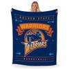 NORTHWEST NBA Golden State Warriors Silk Touch Throw Blanket, 50" x 60", Hardwood Classics view 2