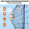 VEVOR Baseball Batting Netting,70FT Professional Softball Baseball Batting Hitting Training Net, Practice Portable Pitching Cage Net with Door & Carry Bag, Heavy Duty Enclosed PE Netting(NET ONLY) view 3