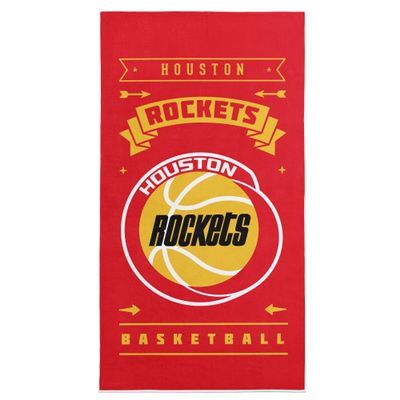 Northwest NBA Houston Rockets Beach Towel, 30" x 60", Hardwood Classics