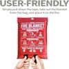 WUERLI Fire Blanket,47" x 71",Fiberglass Fire Blanket for Camping and Fire Fighting Shelters view 4