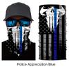 DHSOU Seamless Headwear Bandana Rave Head Wrap Face Cover Scarf Mask Neck Gaiters Warmer Balaclava Headband (6 Skull Flag Series) view 3