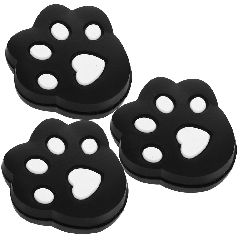 Baluue 3pcs Tennis Racket Absorber Silicone Dampener for Reduced Shock Cute Design Tennis Accessory for Players and Enthusiasts