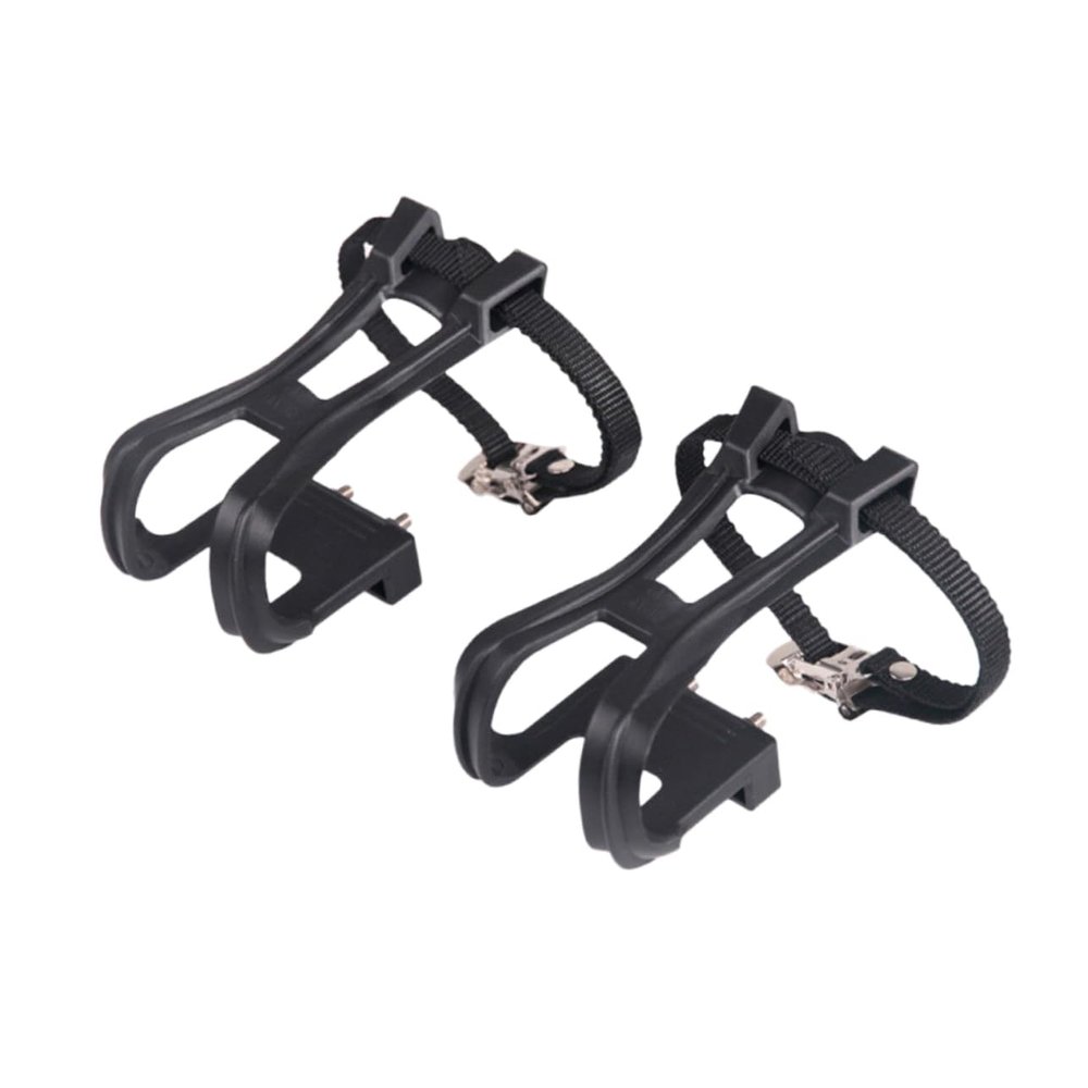 Cycling Pair Toe Clip Strap Pedal Belts 1 for Road Mountain Bike
